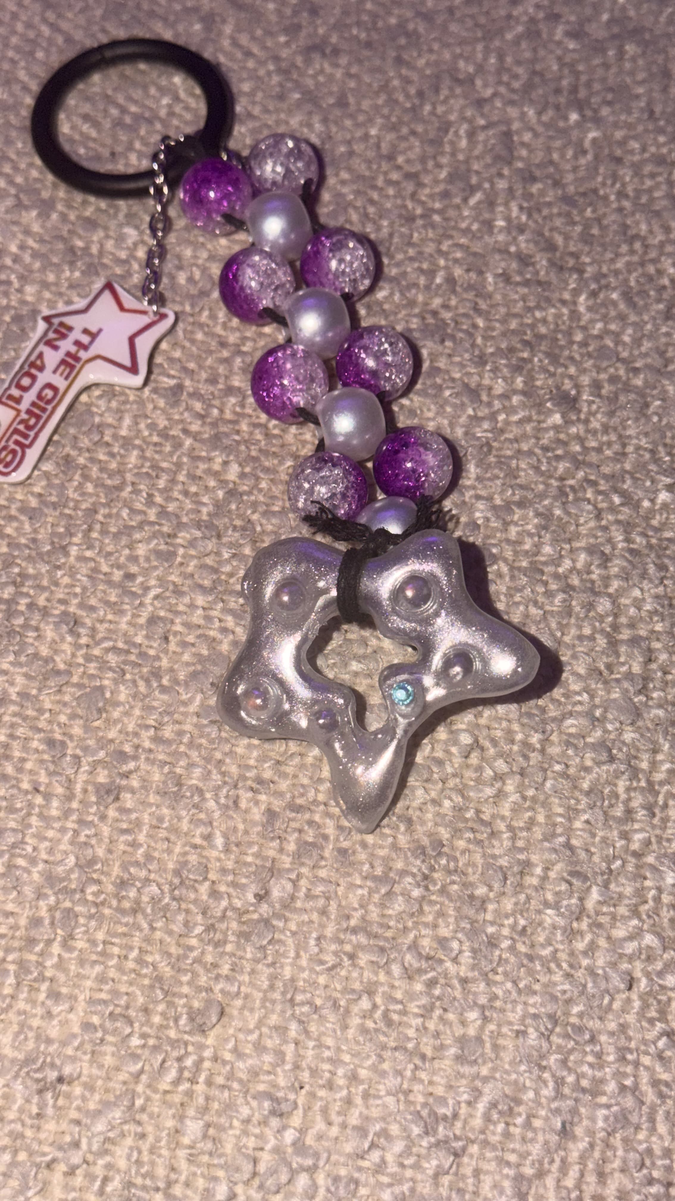 Starchain Keychain Purple view 2
