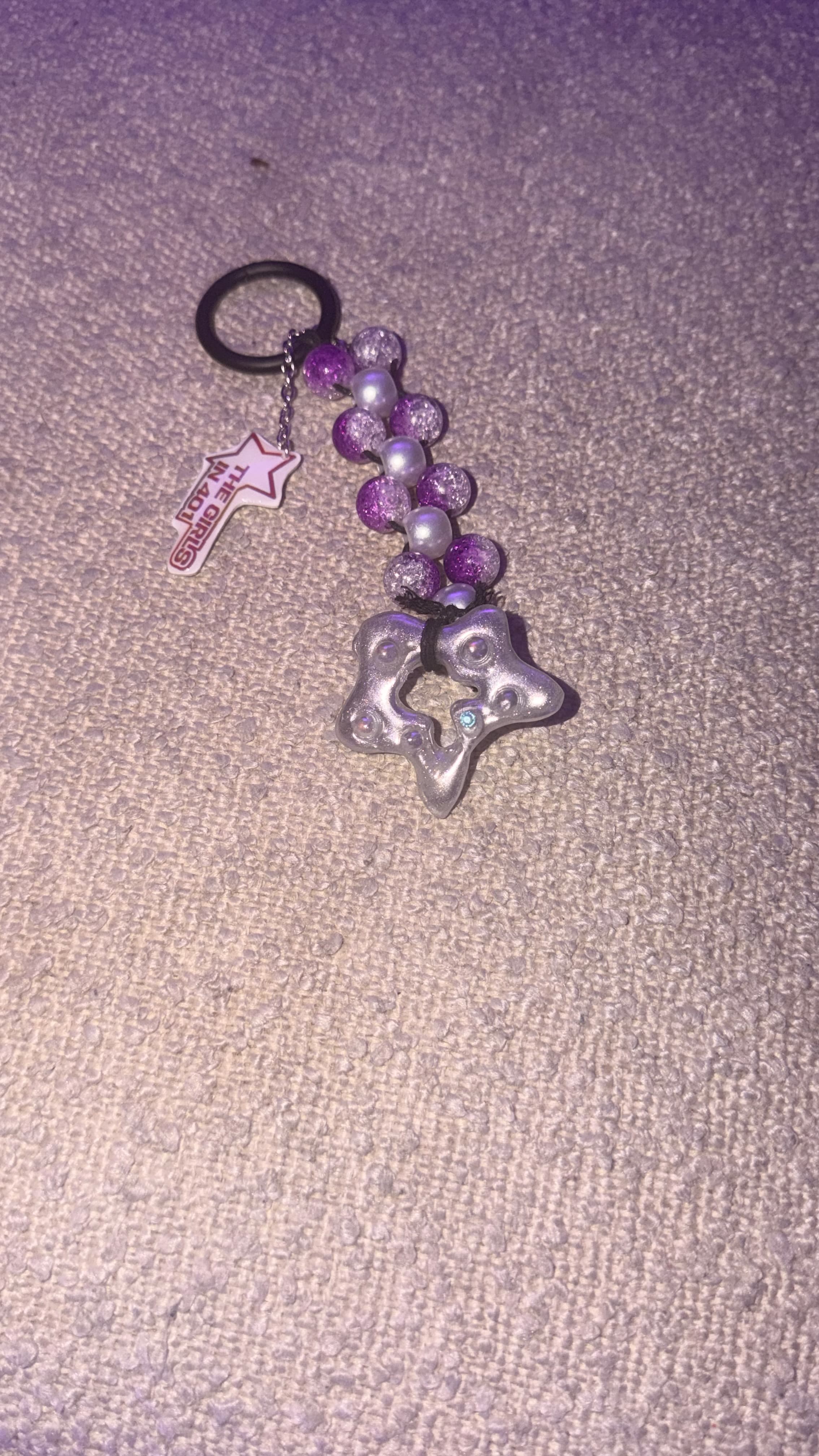 Starchain Keychain Purple view 1