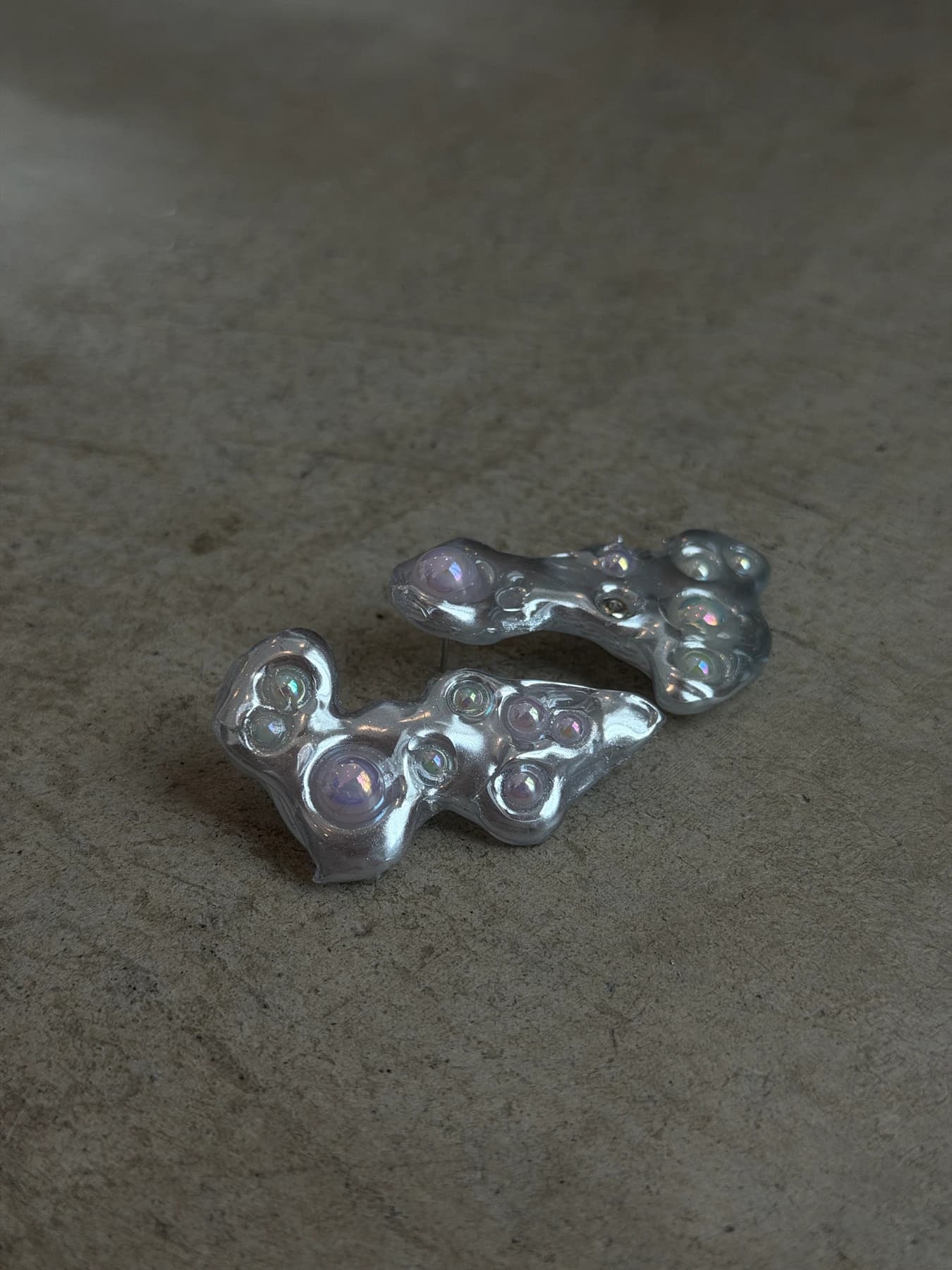 Star Drip Earrings view 3