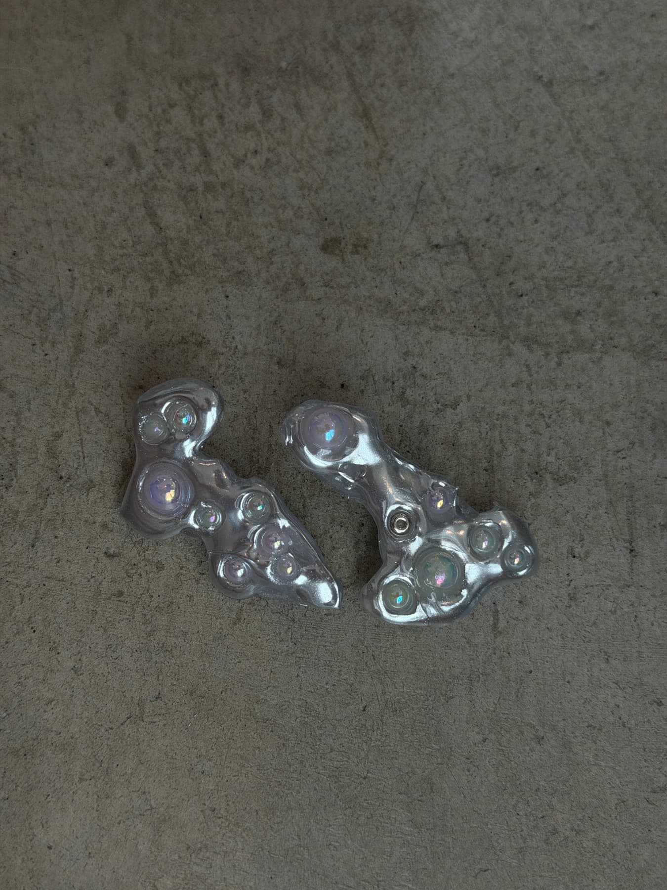 Star Drip Earrings view 2
