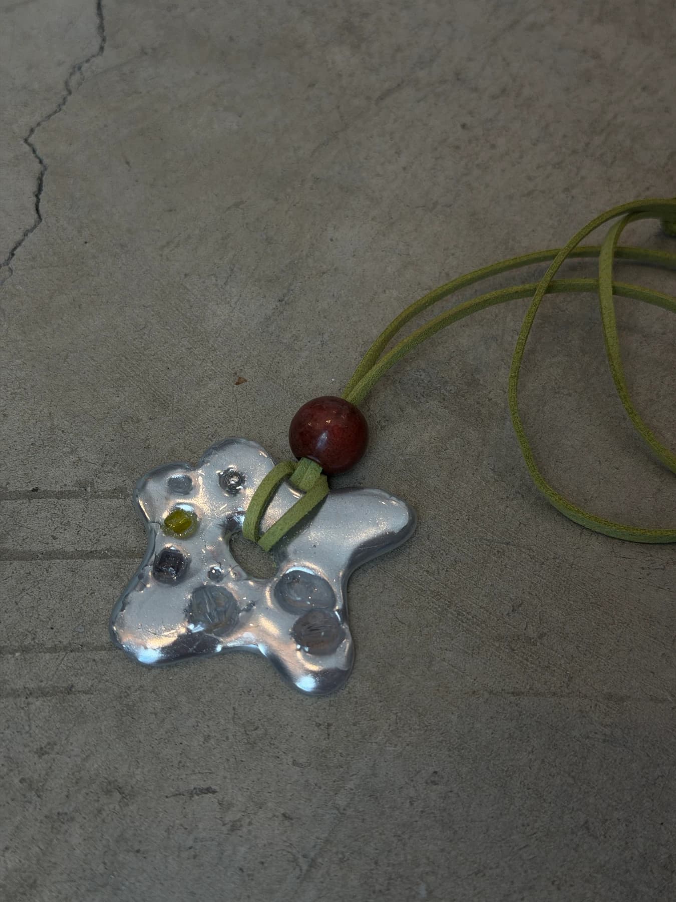 Space Cowboy Goopy Star Necklace view 3