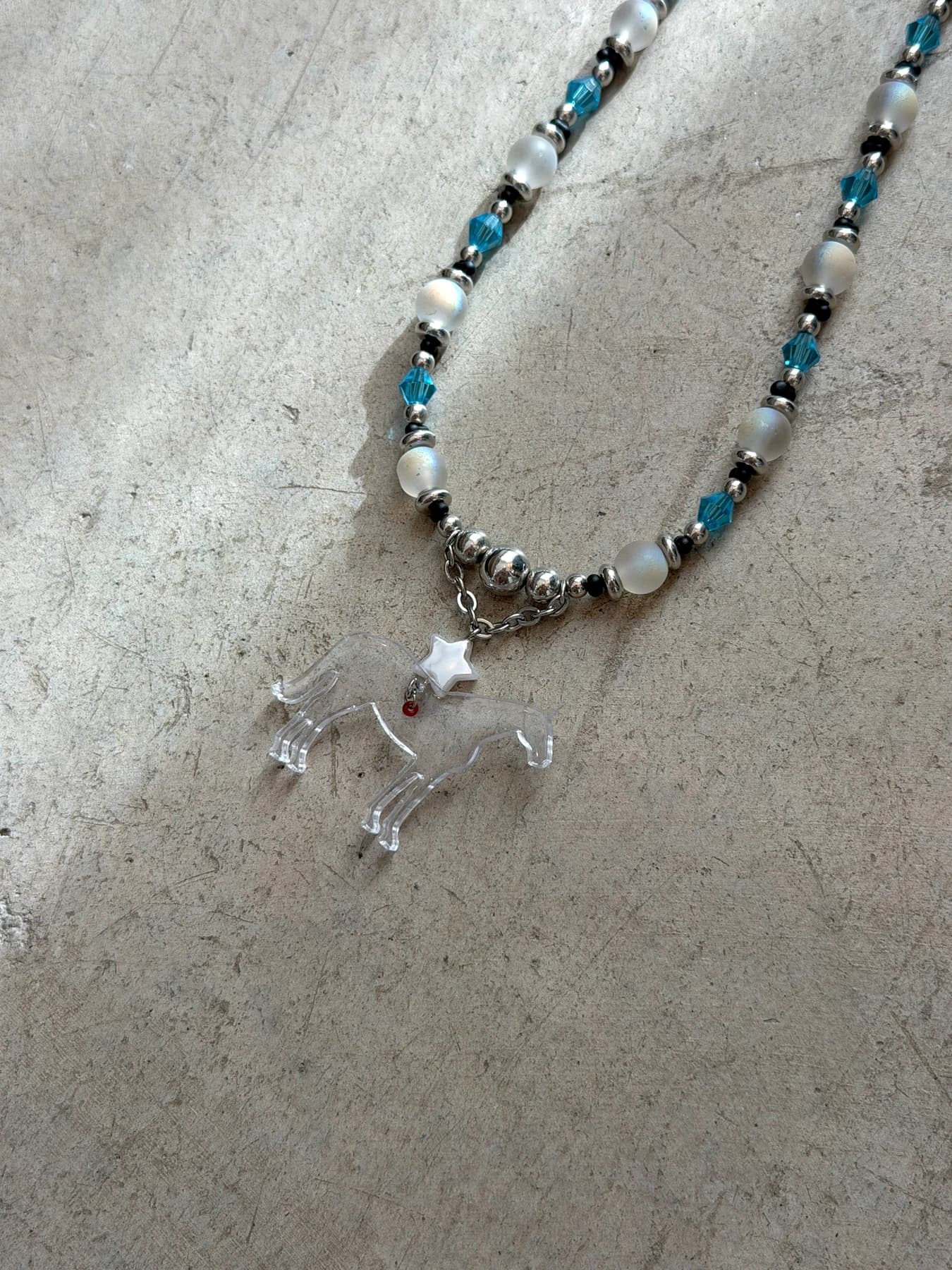 SECRET HORSE GIRL NECKLACE view 2