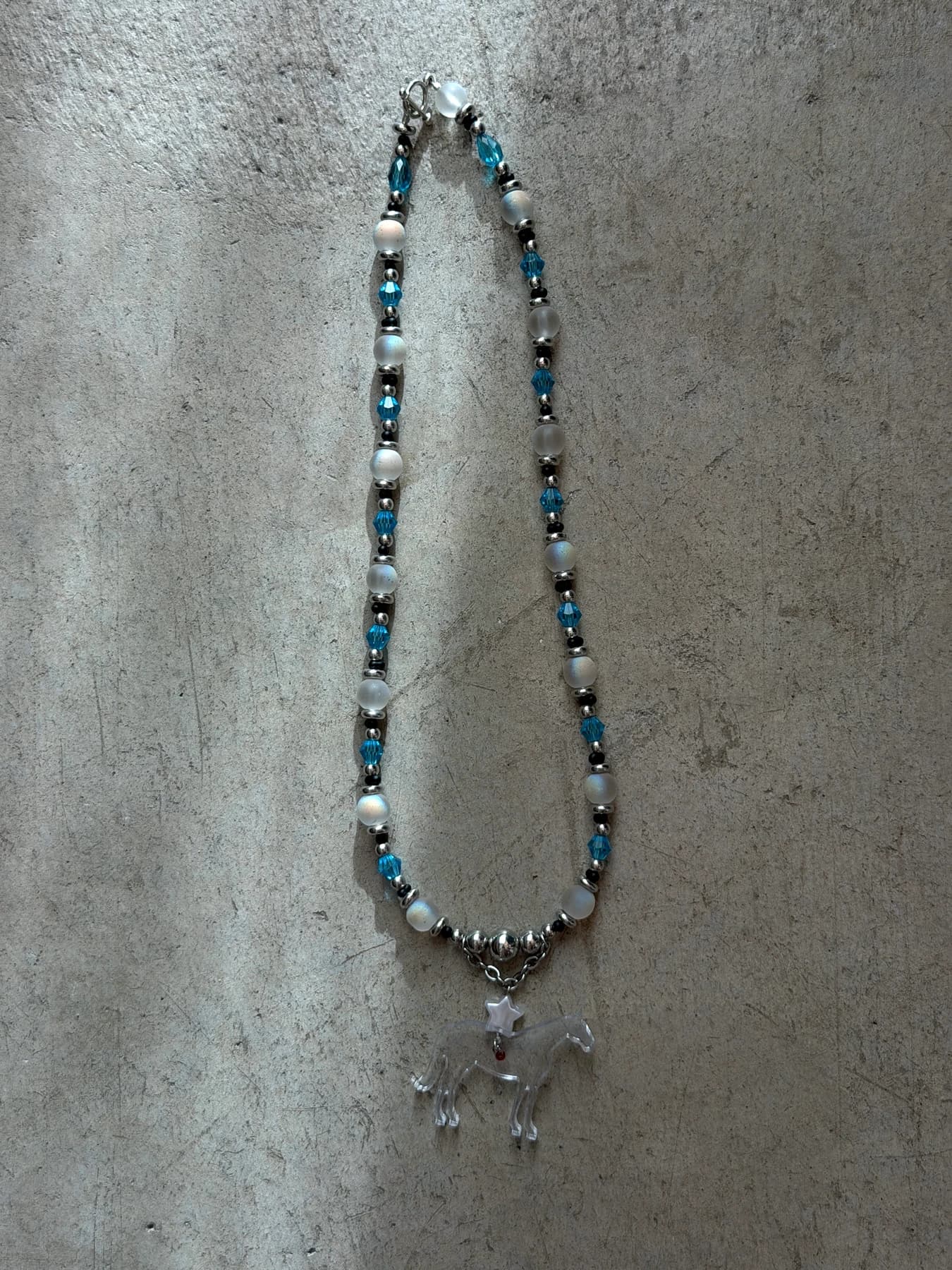 SECRET HORSE GIRL NECKLACE view 3